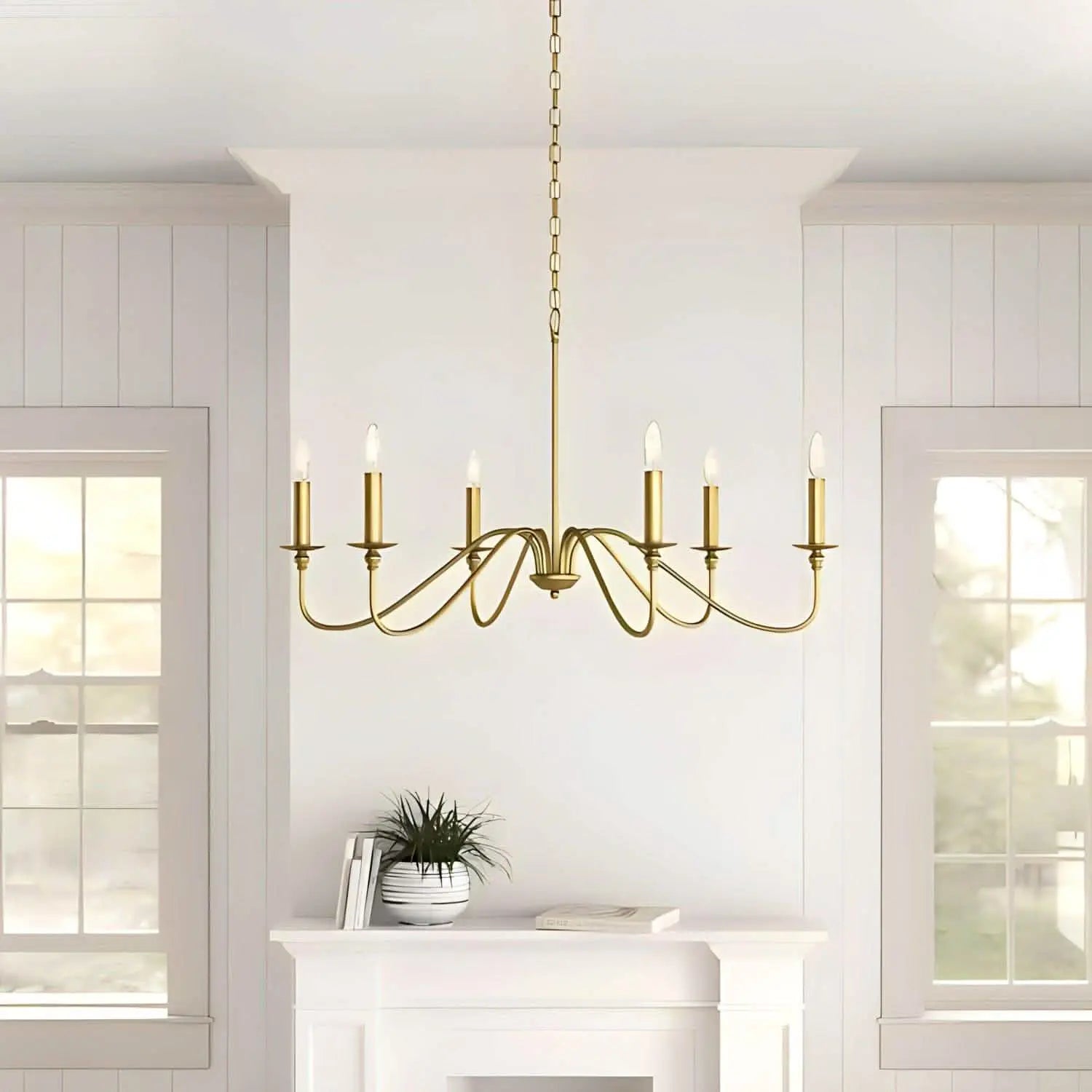 نجفة معدن، 115*76 سم