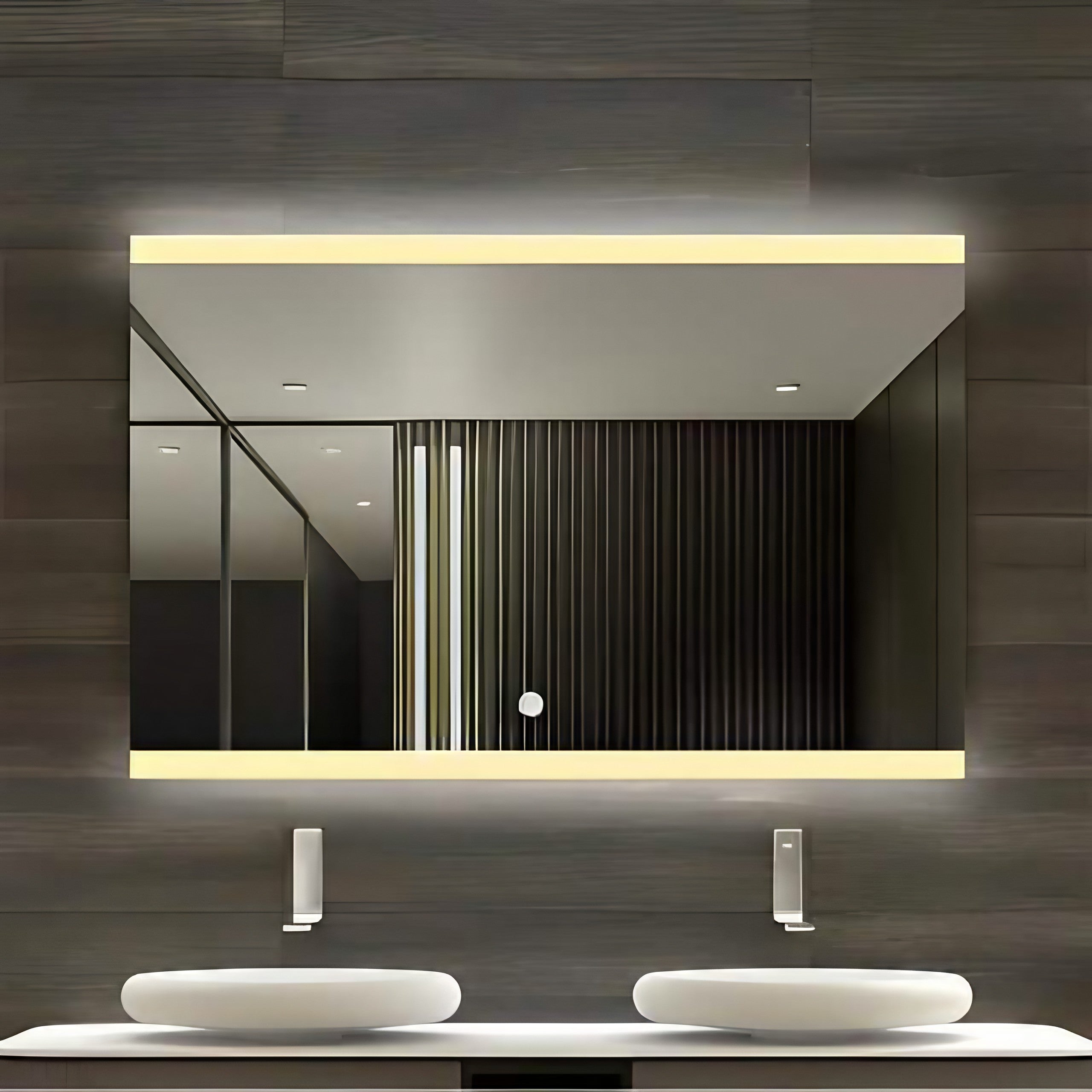 مرايا ليد حمام، 80*60 سم