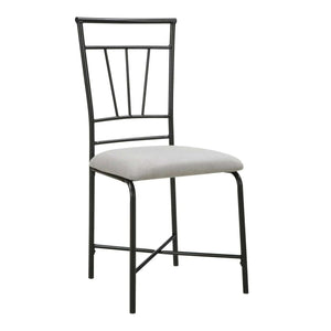 سفرة معدن و زجاج مع 4 كراسي - RON309 Royal Iron