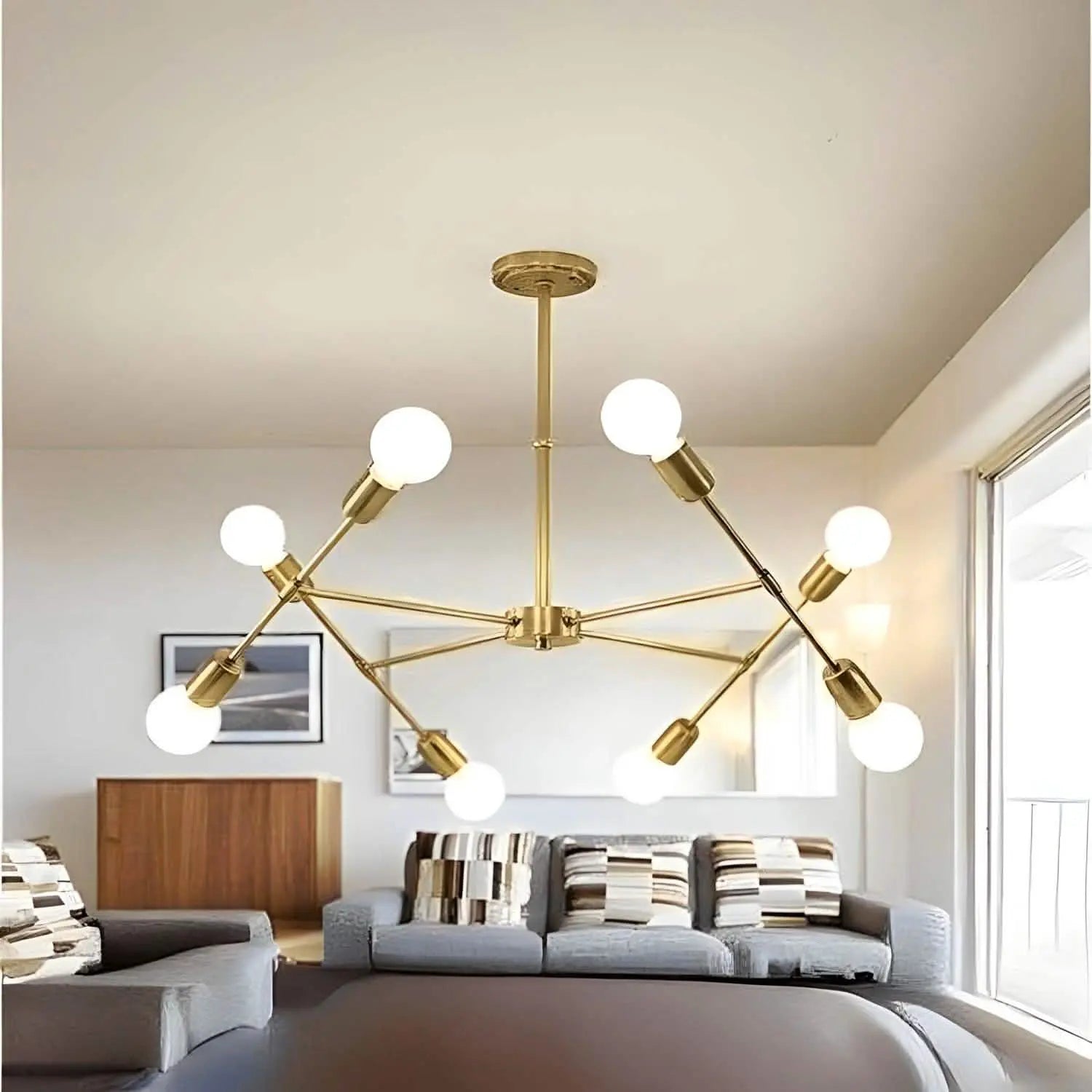 نجفة معدن، 80*64 سم