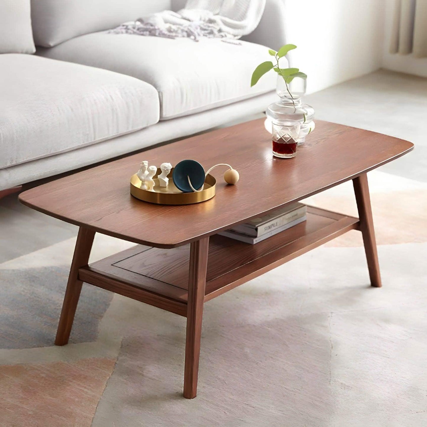 تسوق الأن من هومكس ترابيزة قهوة خسب 80*50*55 سم - HOM111 بأفضل سعر وأفضل جودة