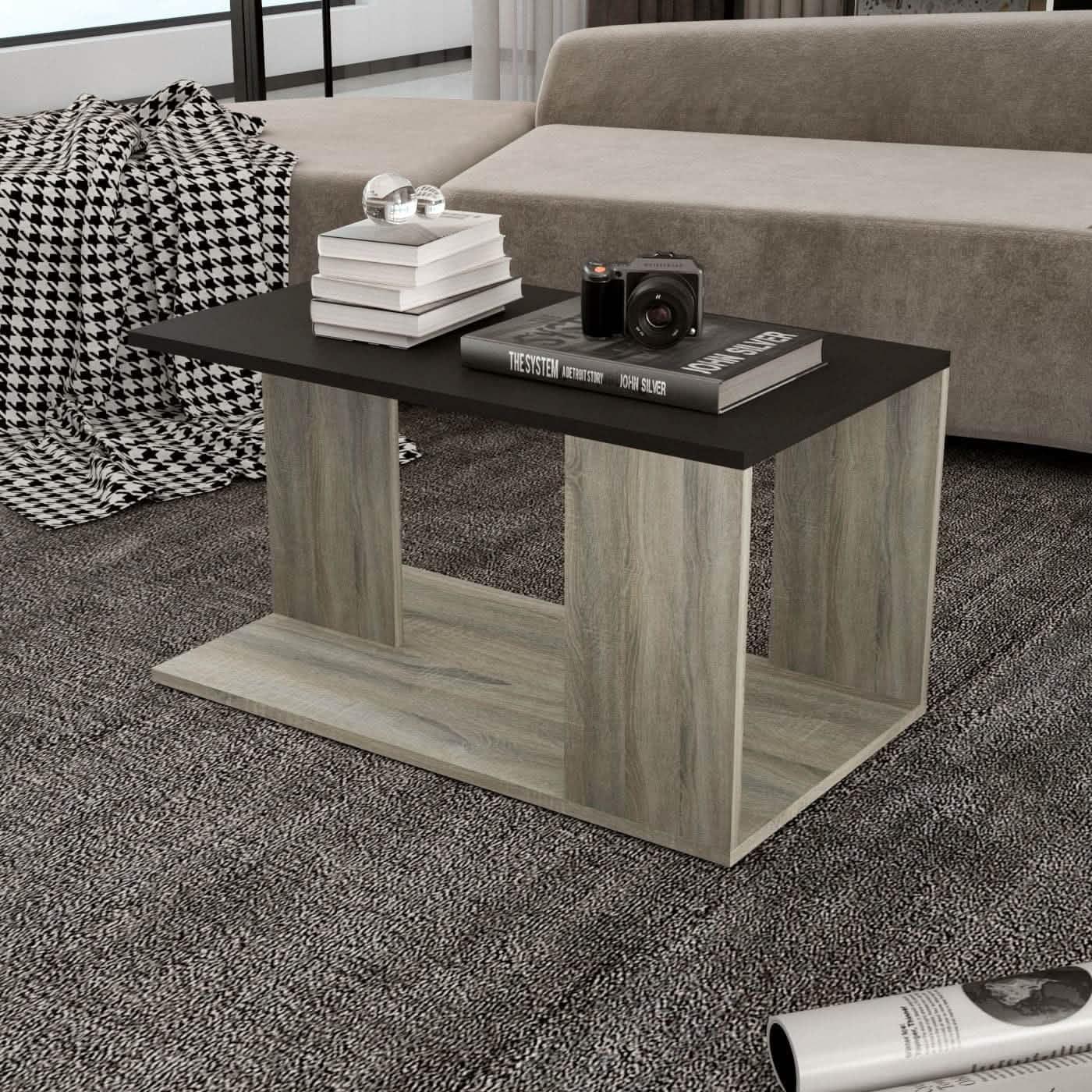 ترابيزة قهوة ام دي اف، 80*45*45 سم