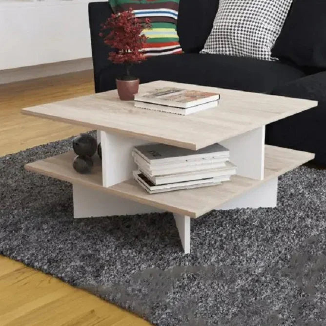 ترابيزة قهوة ام دي اف، 80*80*40 سم