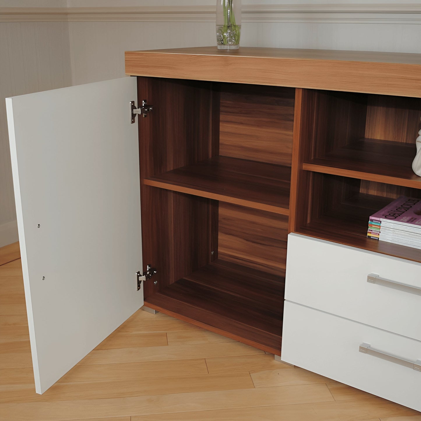 ترابيزة تليفزيون ام دي اف 180*30*40 سم - BAL101 - Homix