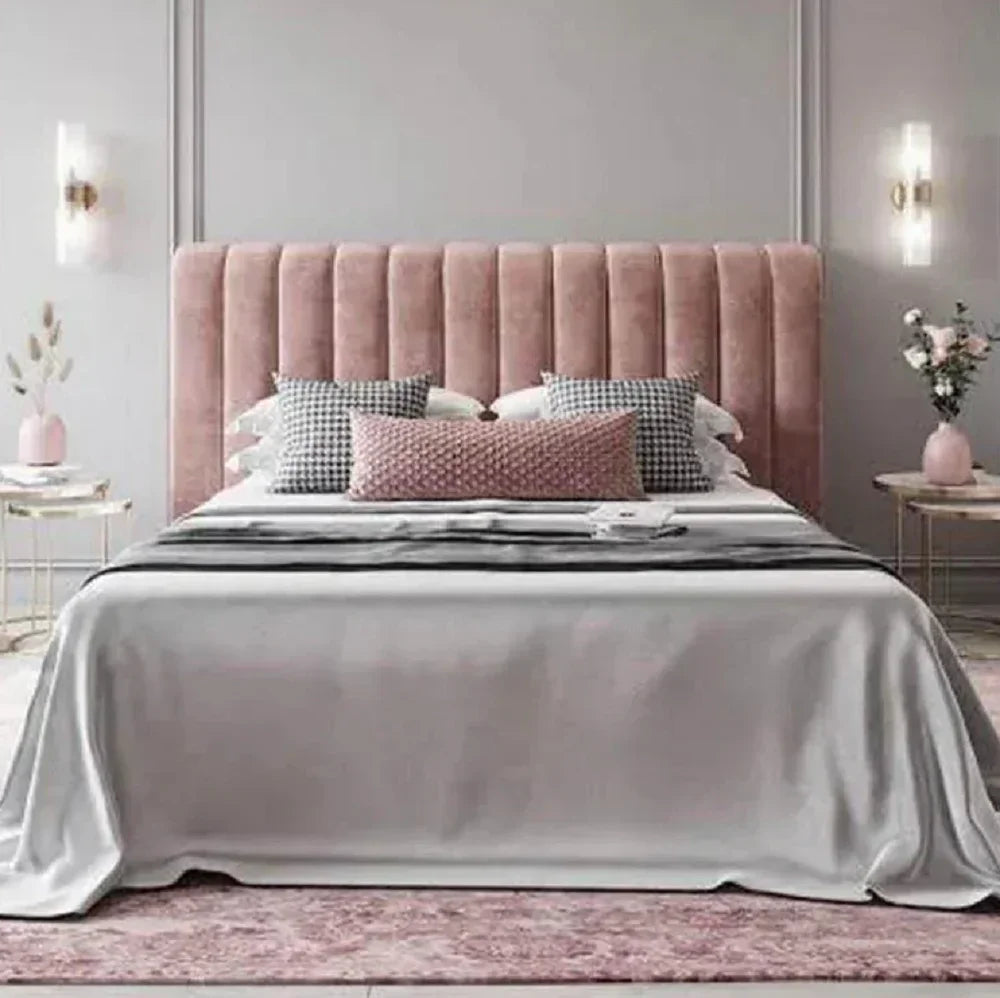 سرير كينج خشب ام دي اف و زان، 160*200*120 سم