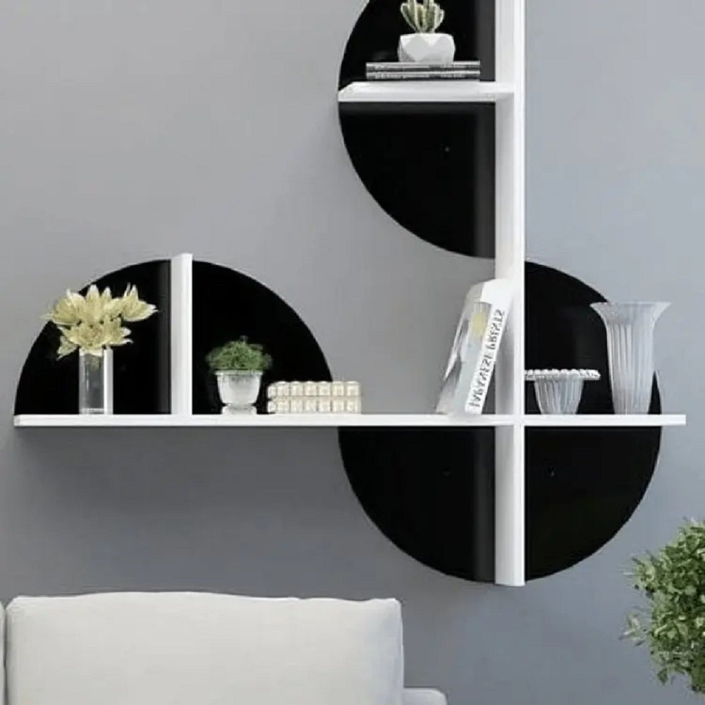 وحدة أرفف ام دي اف، 120*17*120 سم