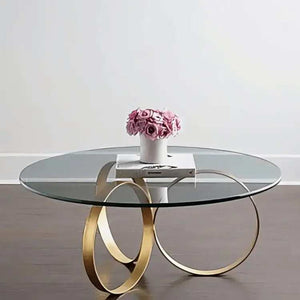 ترابيزة قهوة معدن 90*90*45 سم - STA27 - Homix
