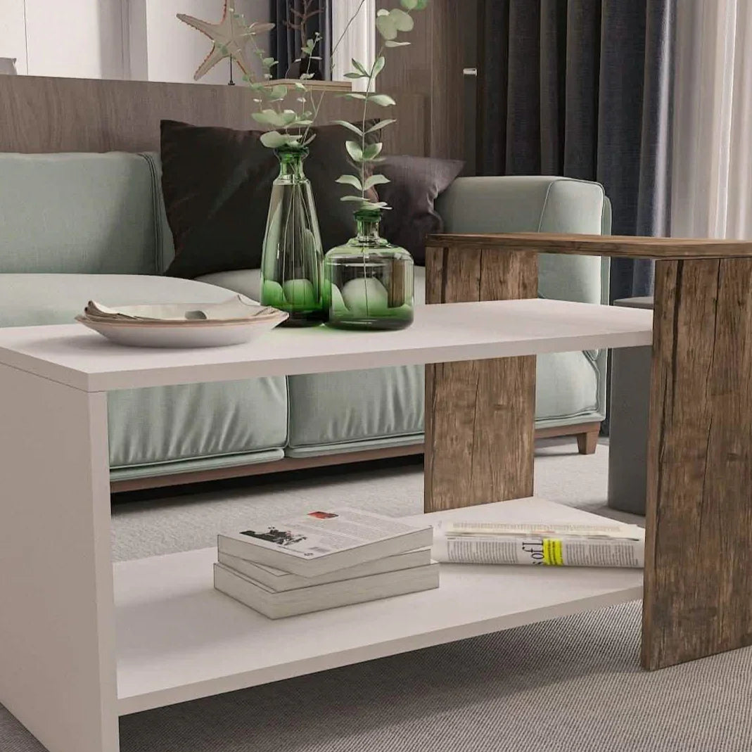 ترابيزة قهوة ام دي اف، 90*45*42 سم