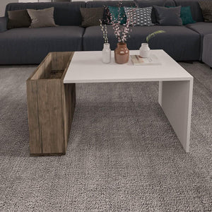 تسوق الأن من هومكس ترابيزة قهوة ام دي اف 90*50*45 سم - ZAT5 بأفضل سعر وأفضل جودة