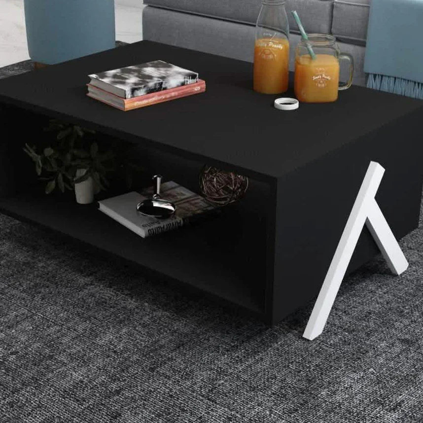 ترابيزة قهوة ام دي اف، 90*60*40 سم