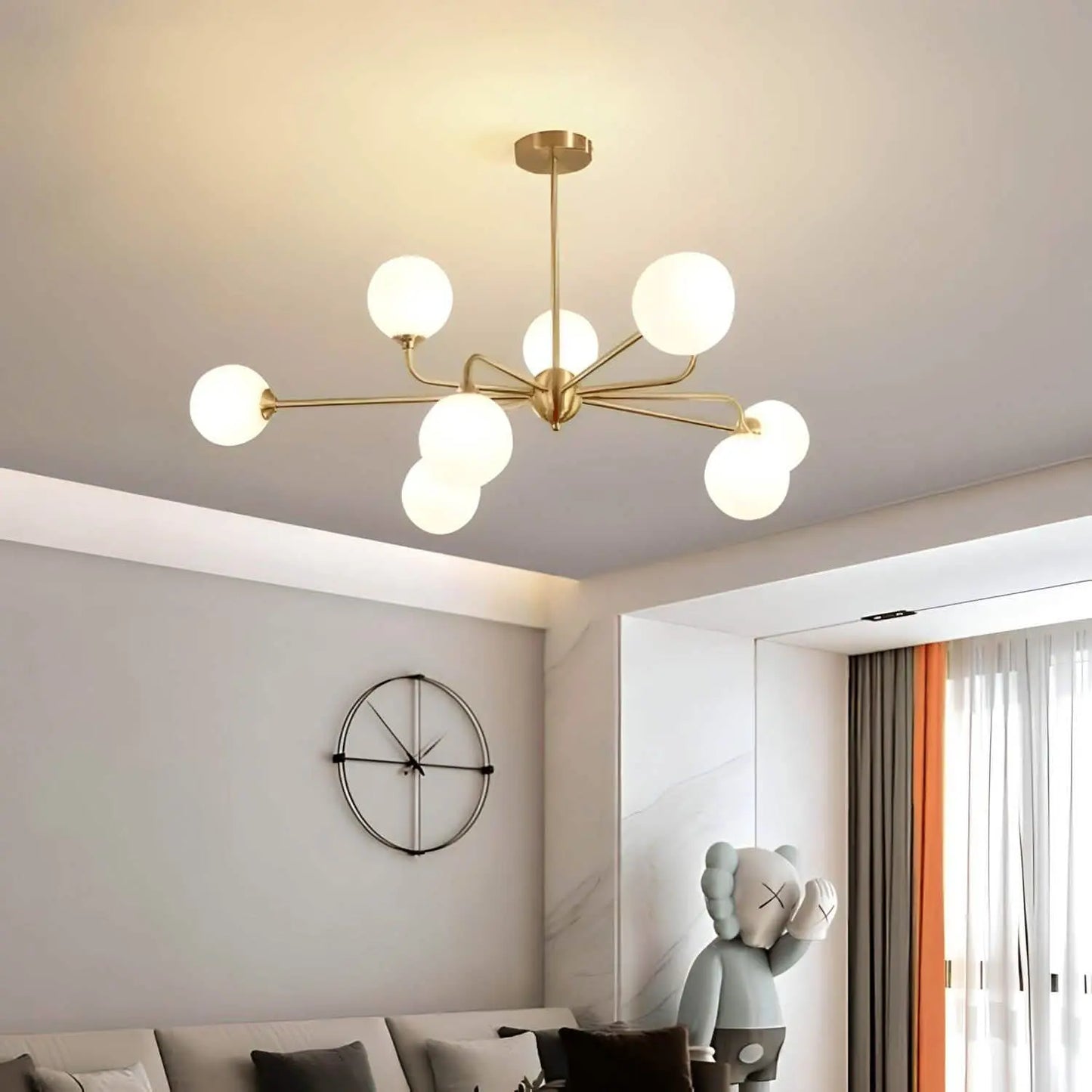 نجفة معدن 90*65 سم - YLG64 Y-Lights