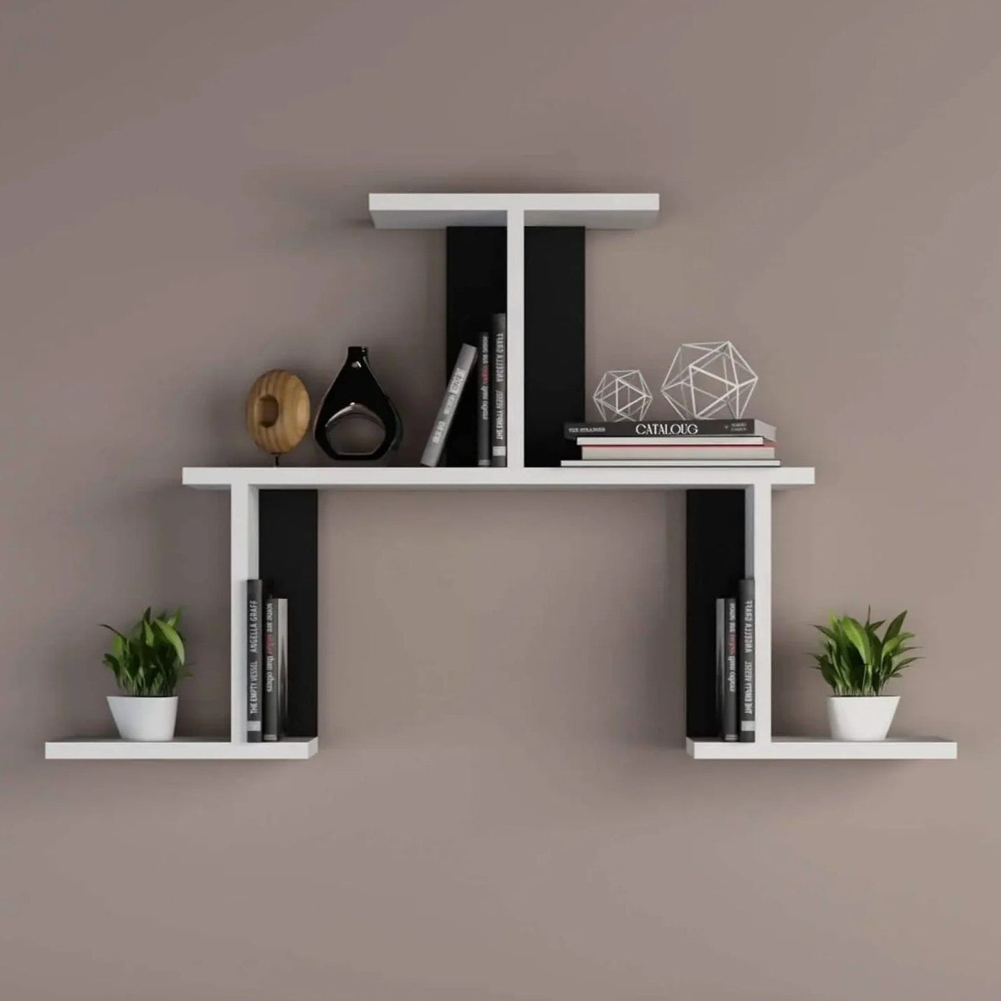 وحدة أرفف ام دي اف، 100*15*60 سم