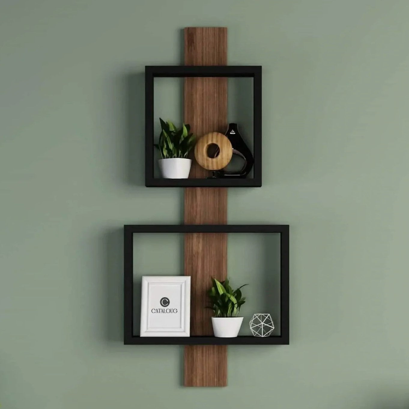 وحدة أرفف ام دي اف، 40*10*90 سم