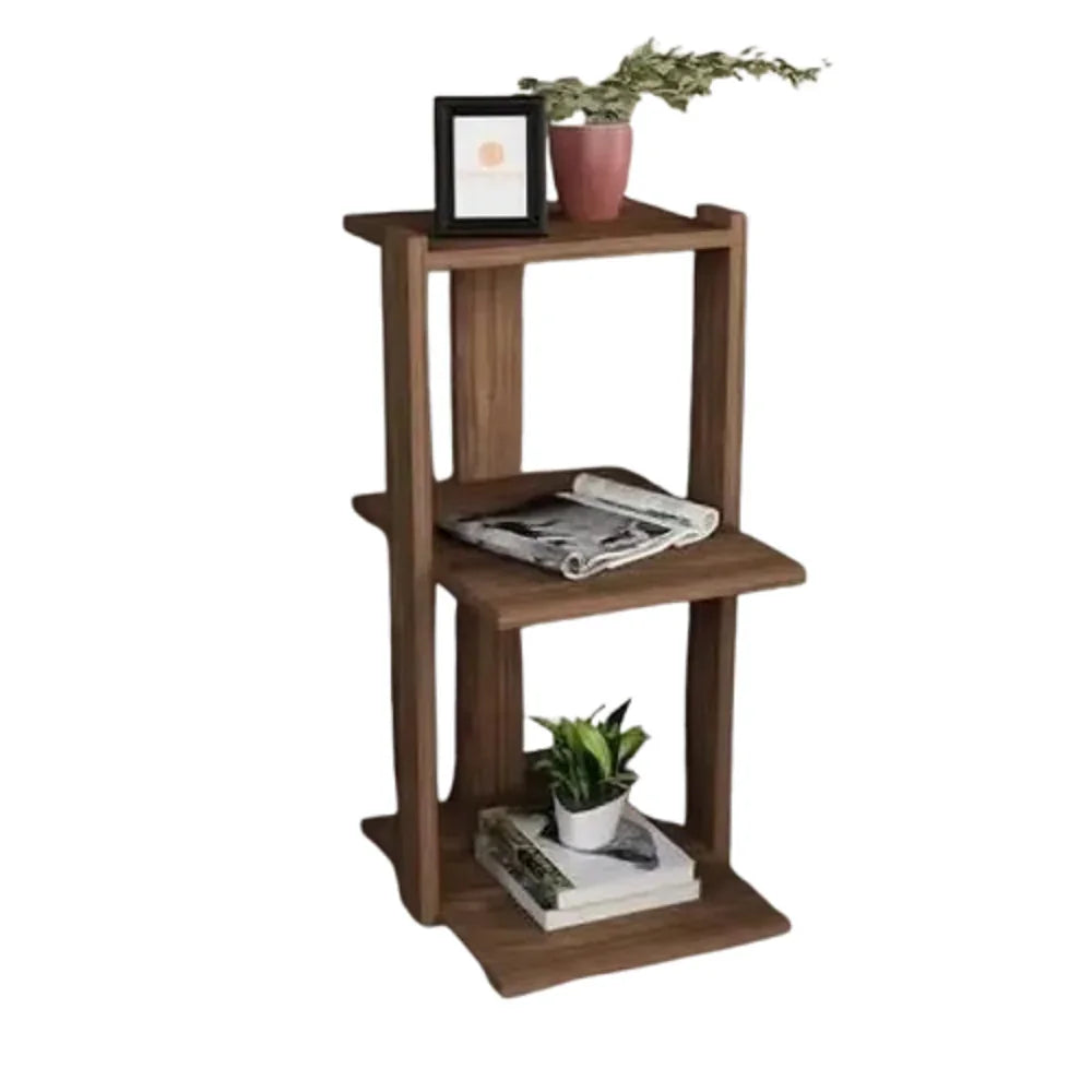 ترابيزة جانبية ام دي اف، 30*40*70 سم - بني