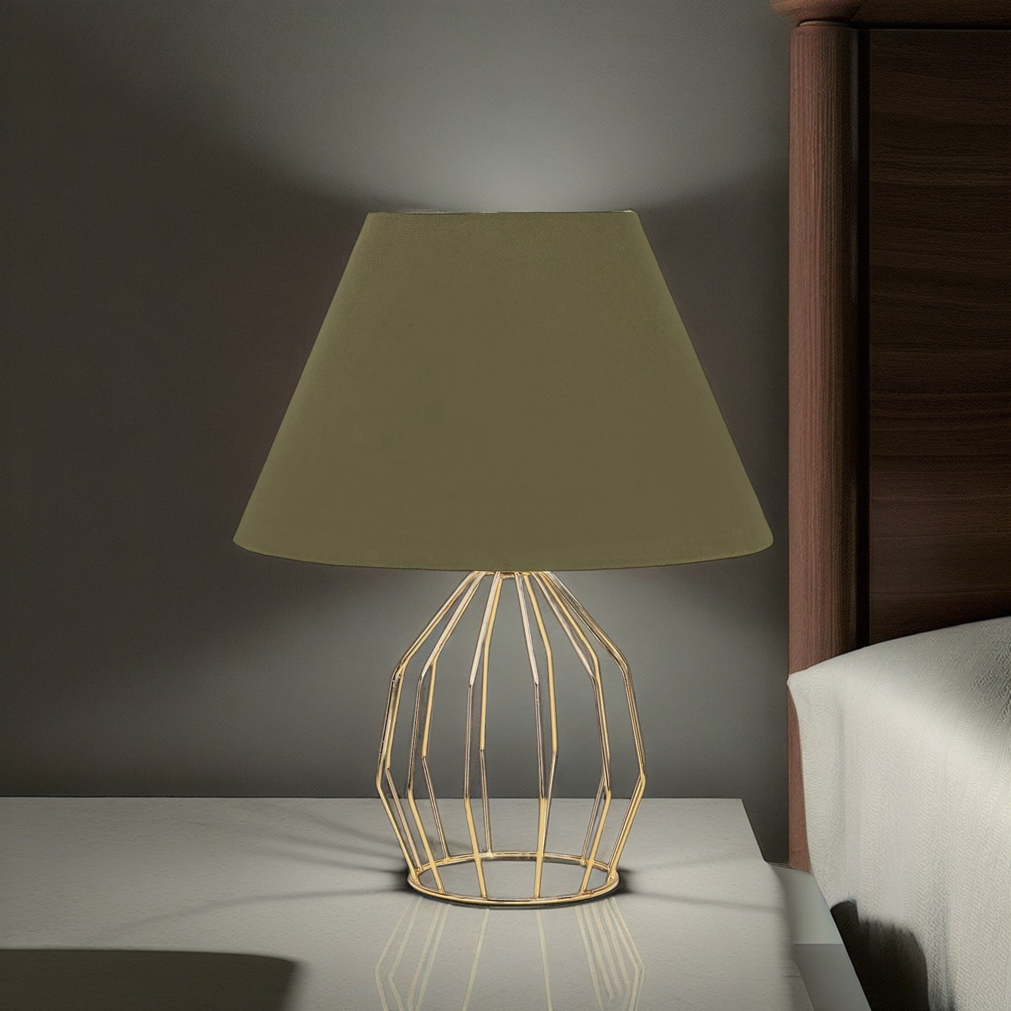 أباجورة معدن، 35*58 سم