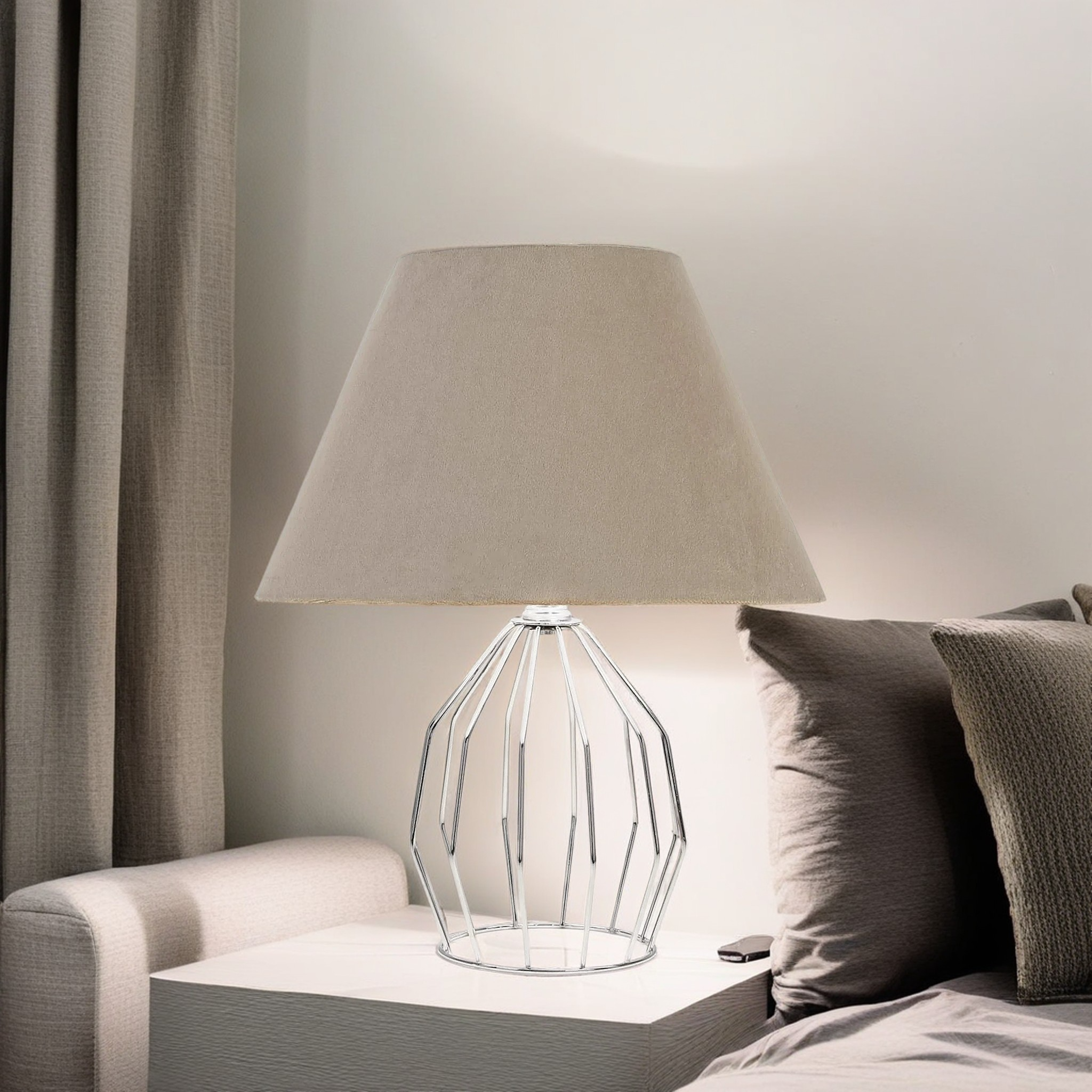 أباجورة معدن، 35*58 سم