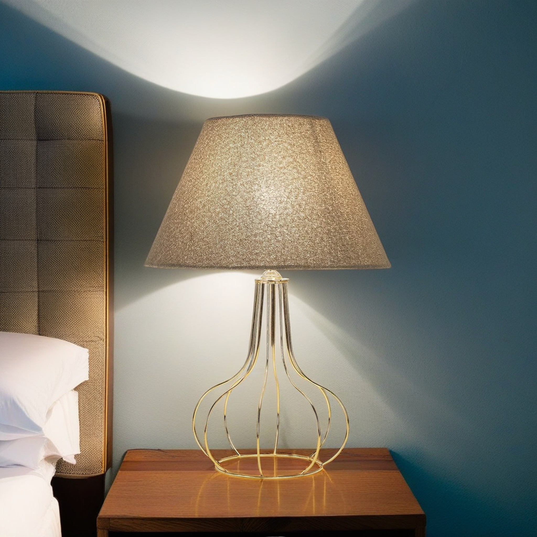 أباجورة معدن، 35*58 سم