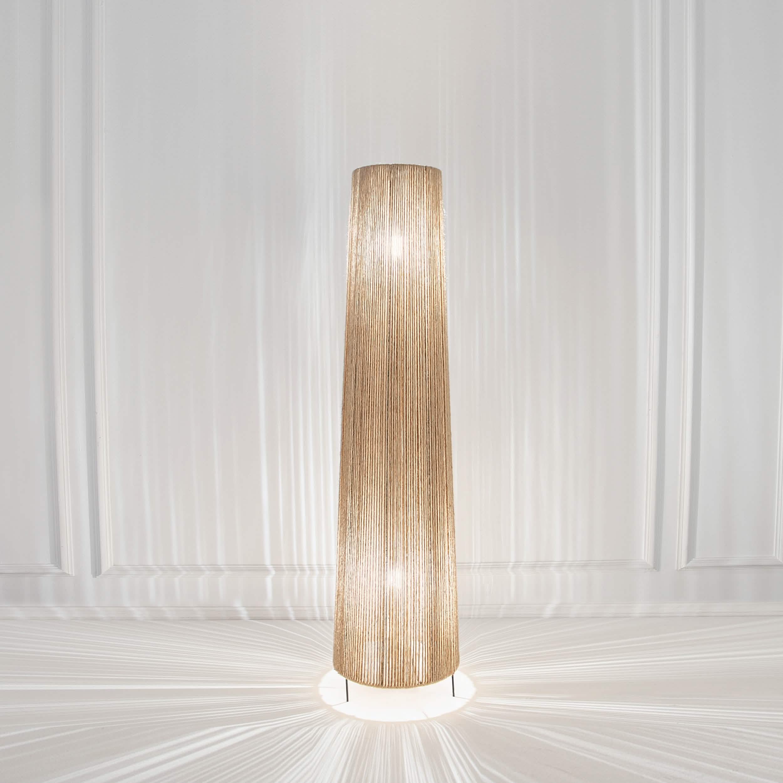 أباجورة أرضية قماش، 25*110 سم