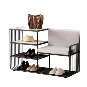 بانكيت معدن مع جزامة 100*50*90 سم - RON115 Royal Iron