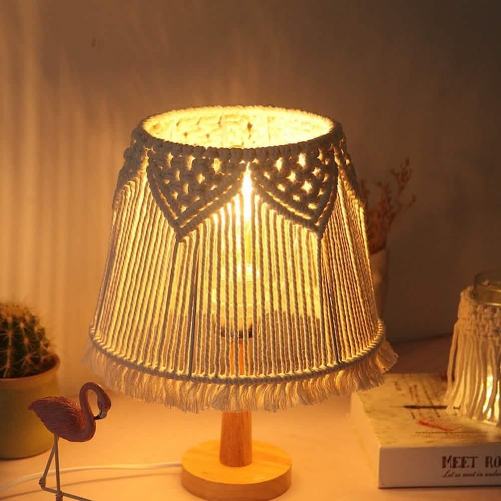 أباجورة خشب، 25*40 سم