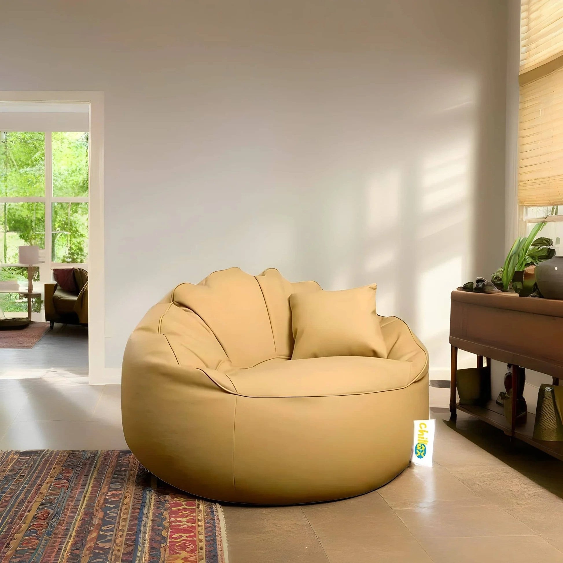 بين باج جلد 100*100*85 سم