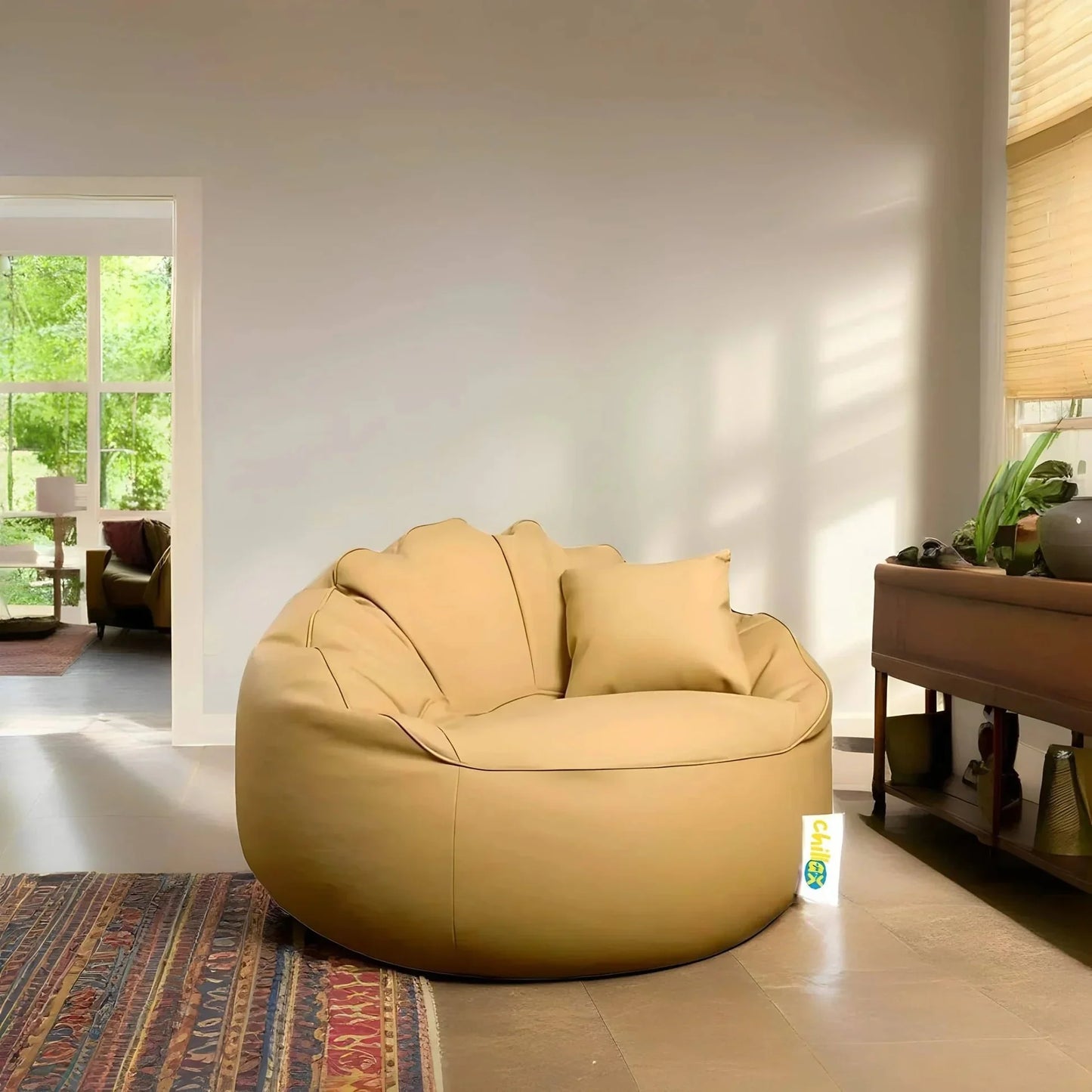 بين باج جلد 100*100*85 سم