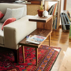 ترابيزة جانبية خشب موسكي، 50*30*60 سم