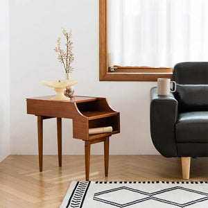 ترابيزة جانبية خشب كونتر و موسكي، 50*30*60 سم