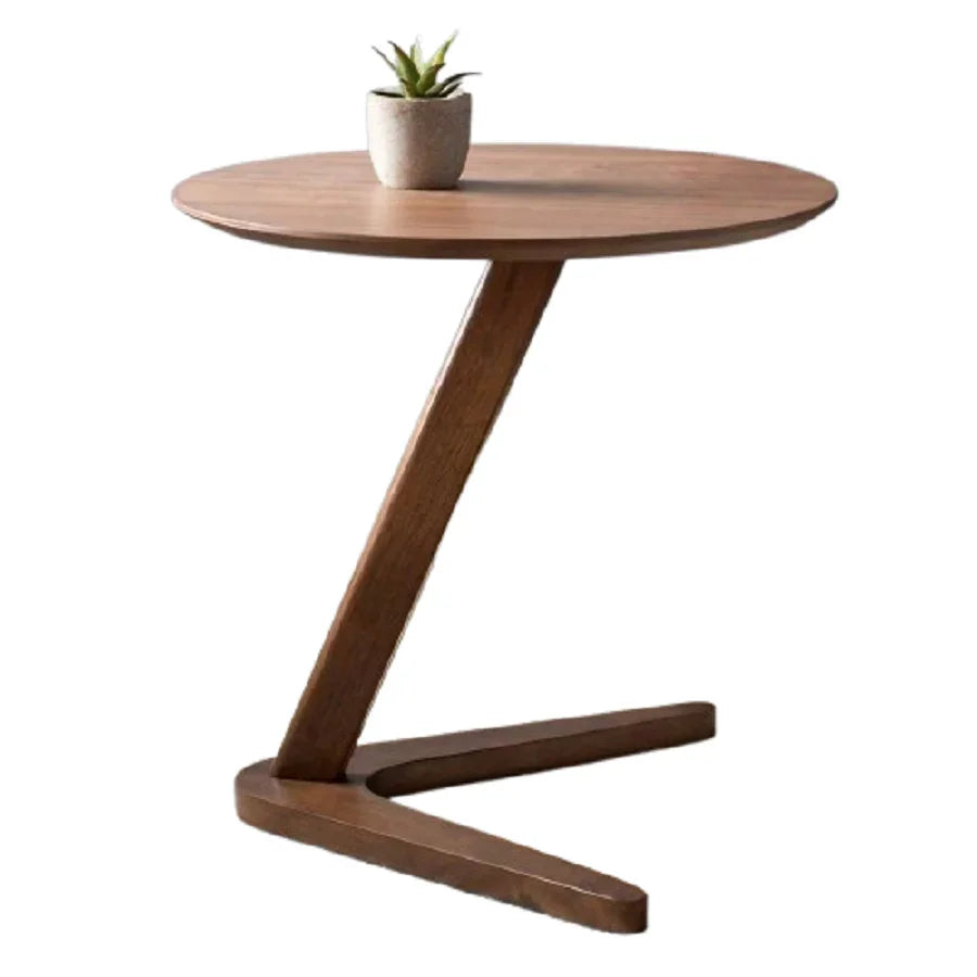 ترابيزة جانبية خشب كونتر وموسكي، 39.5*60 سم