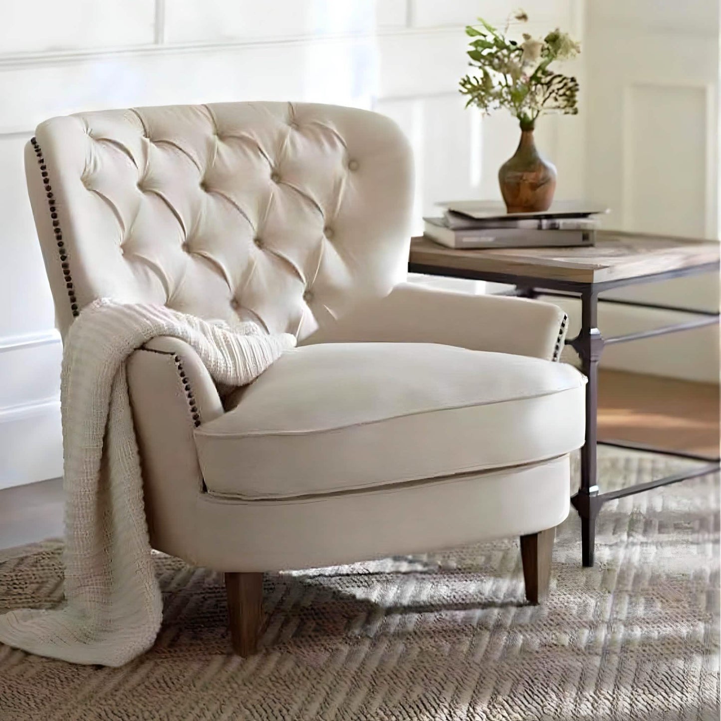 كرسي خشب زان أحمر، 50*50*80 سم