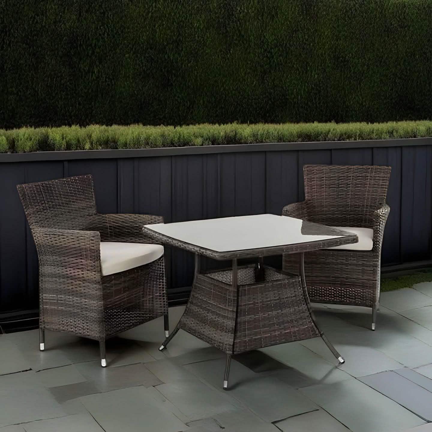 تسوق الأن من هومكس طقم خارجي حديد وراتان - FAD21 بأفضل سعر وأفضل جودة