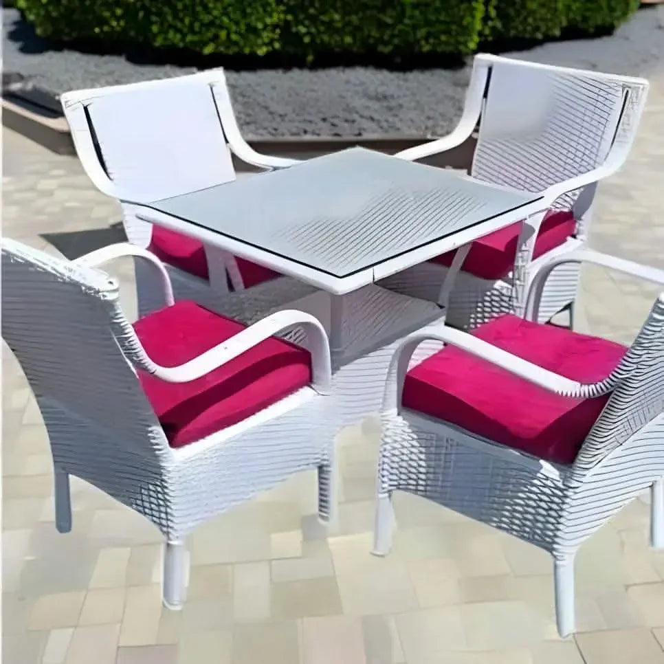 تسوق الأن من هومكس طقم خارجي حديد وراتان - FAD23 بأفضل سعر وأفضل جودة