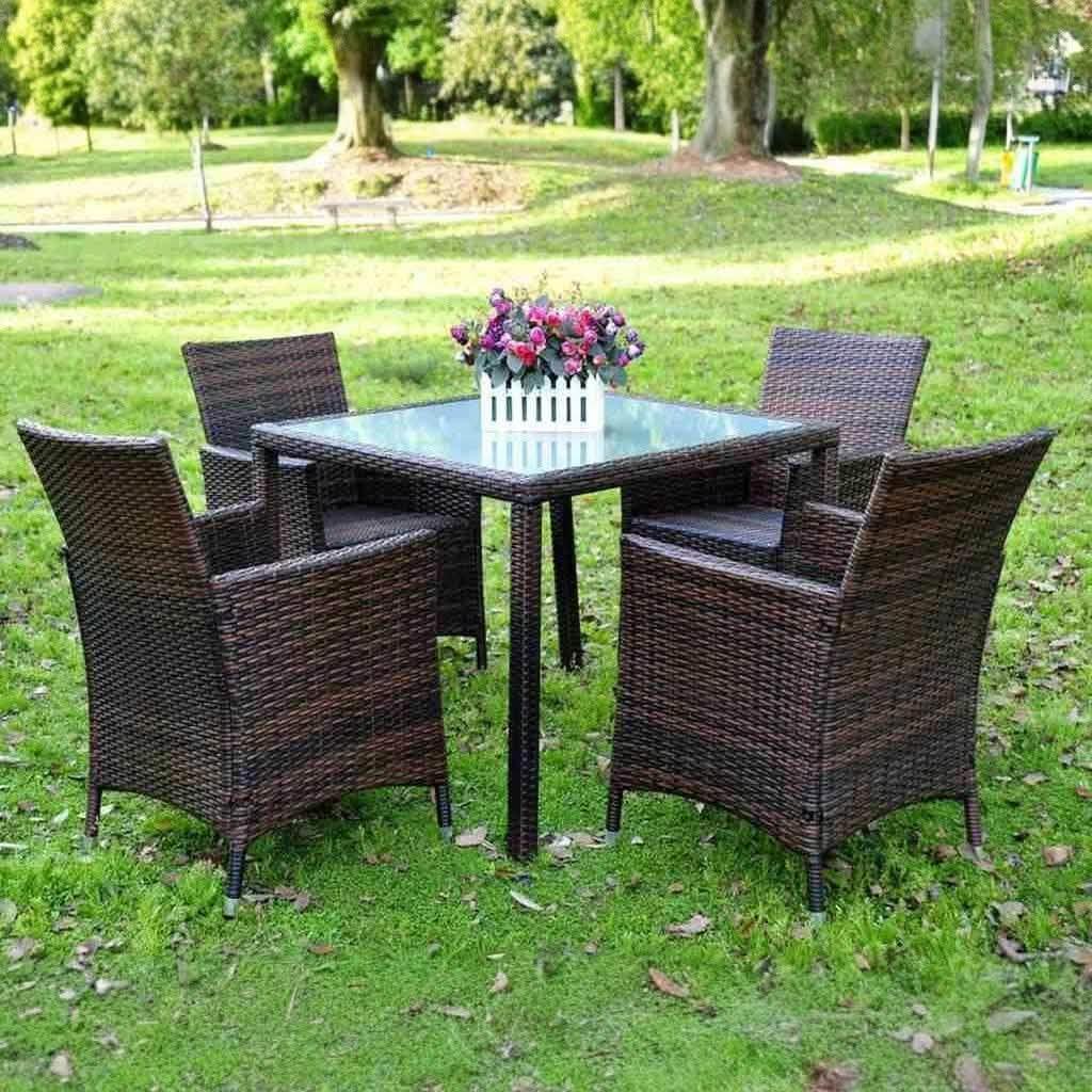 تسوق الأن من هومكس طقم خارجي حديد وراتان - FAD24 بأفضل سعر وأفضل جودة