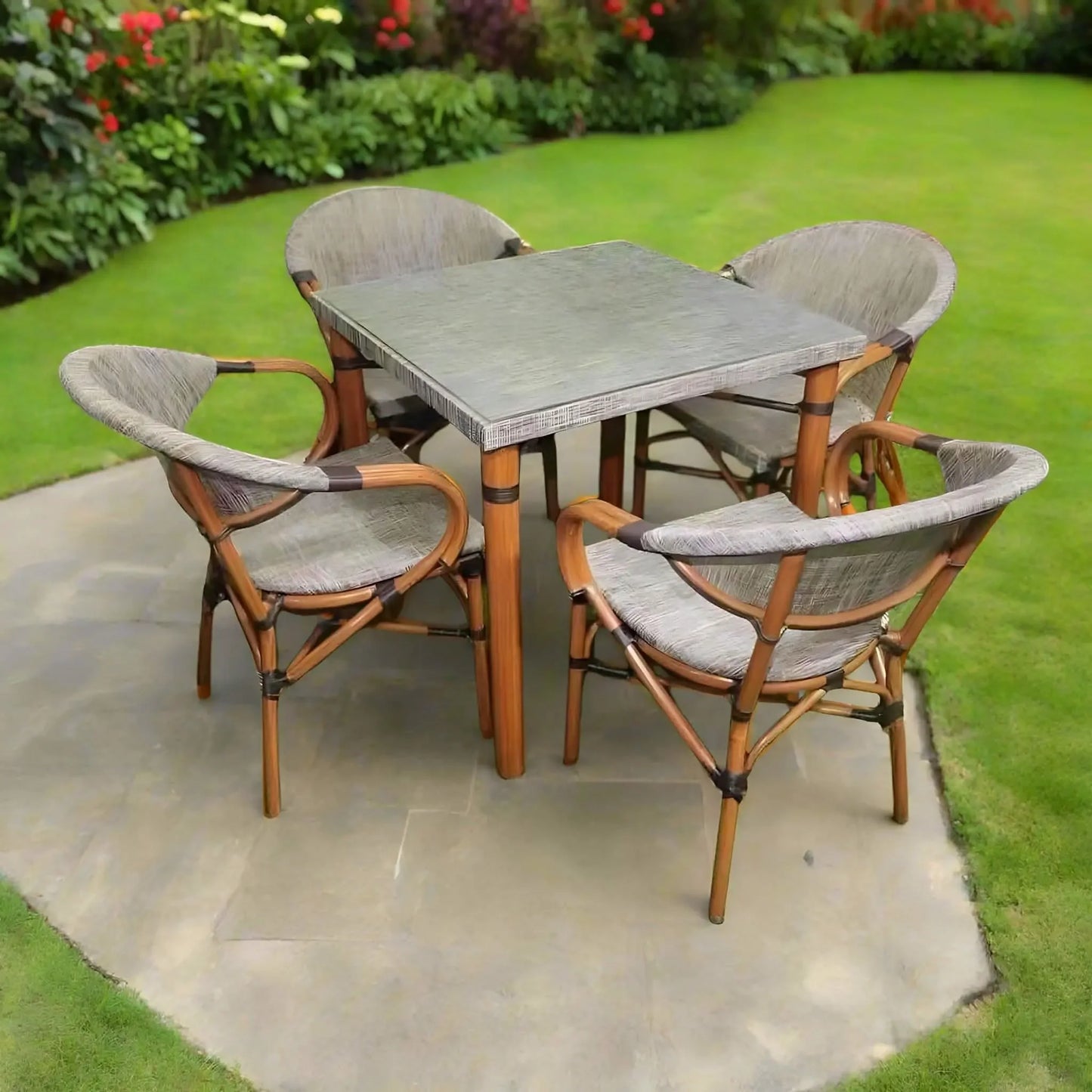 طقم خارجي معدن، 5 قطع