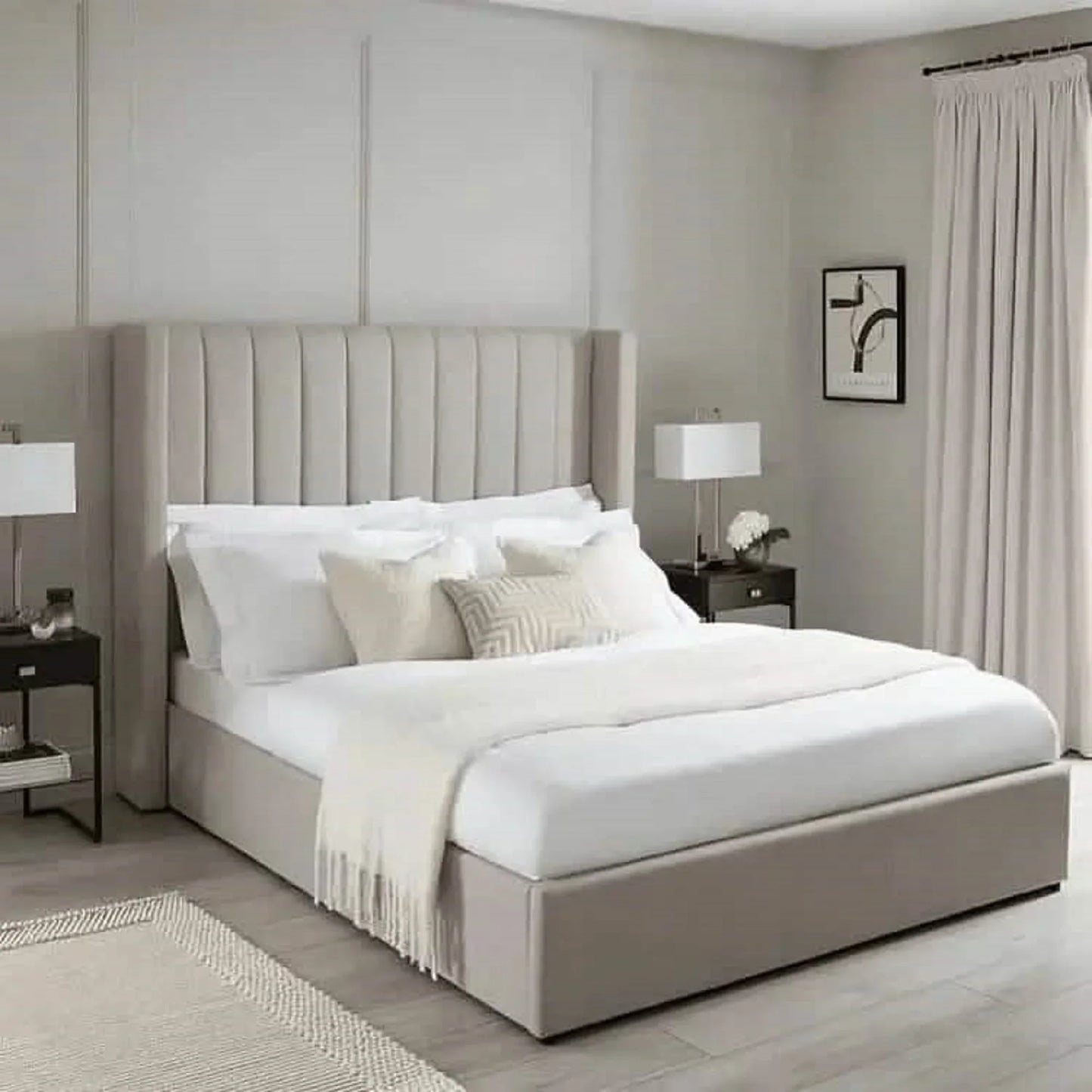 سرير فردي خشب كونتر، 100*195*120 سم