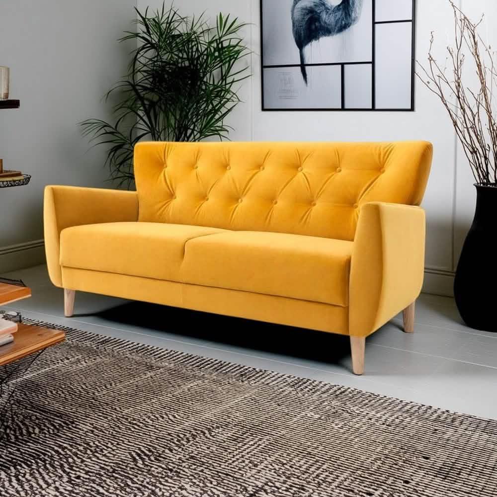 كنبة خشب زان أحمر، 180*65*80 سم