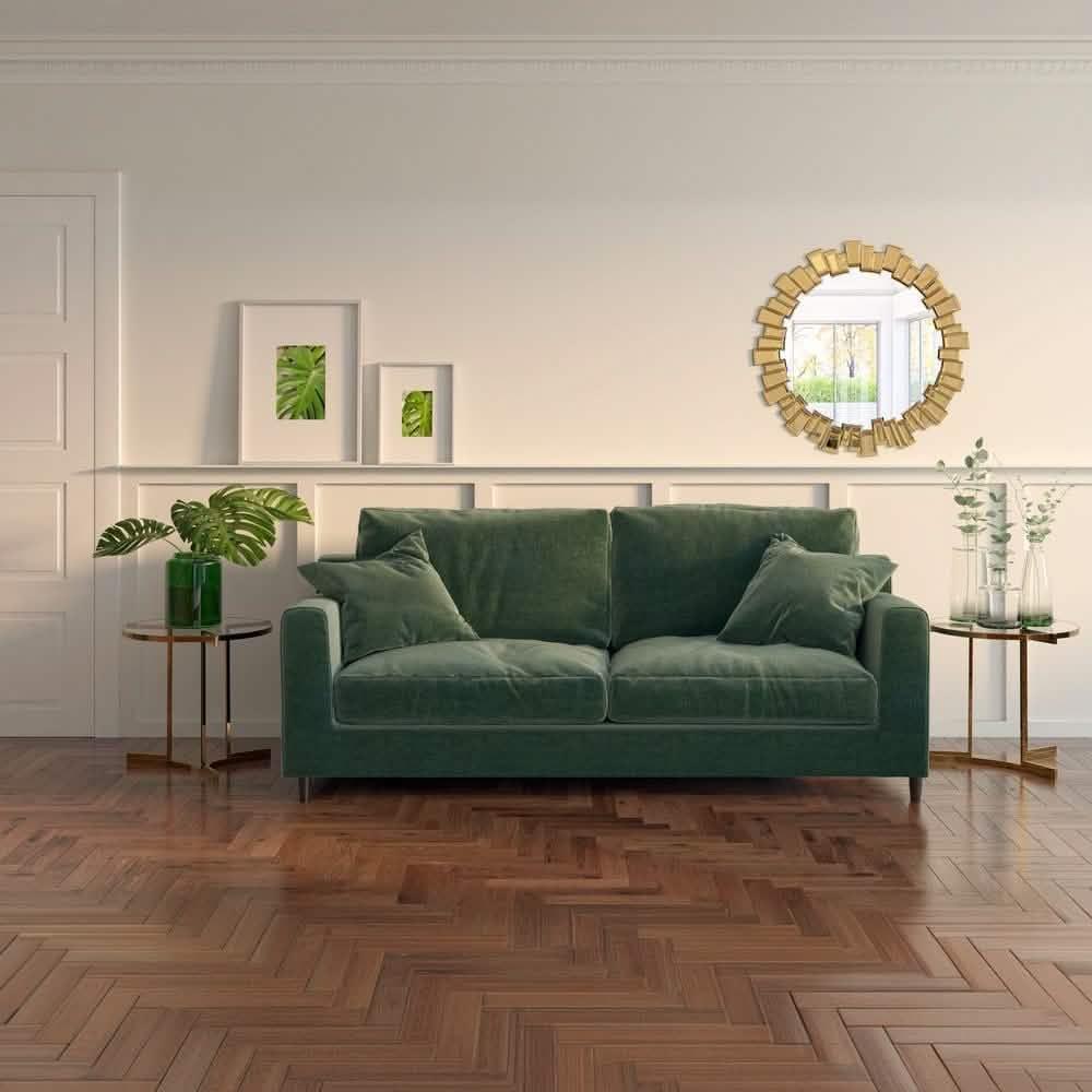 كنبة خشب زان أحمر، 180*65*75 سم