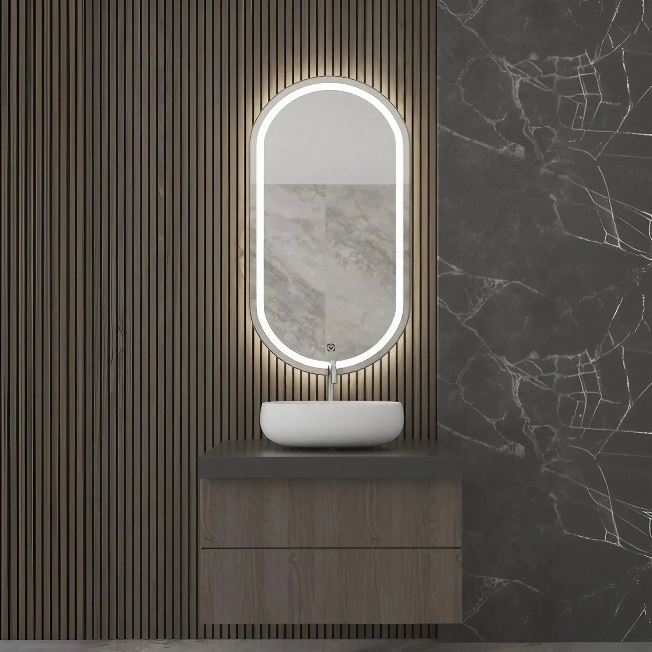 مرايا ليد تاتش، 65*2*95 سم