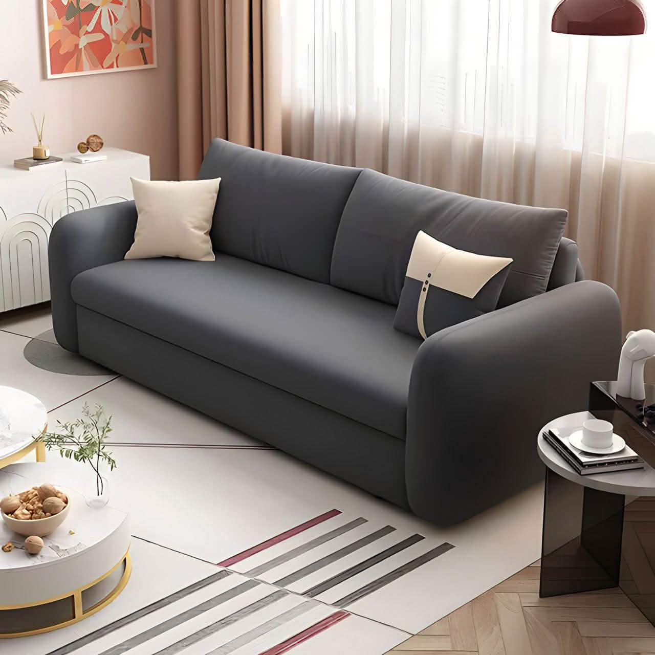 كنبة خشب زان 190*85*70 سم - MAS45 Al-Masa