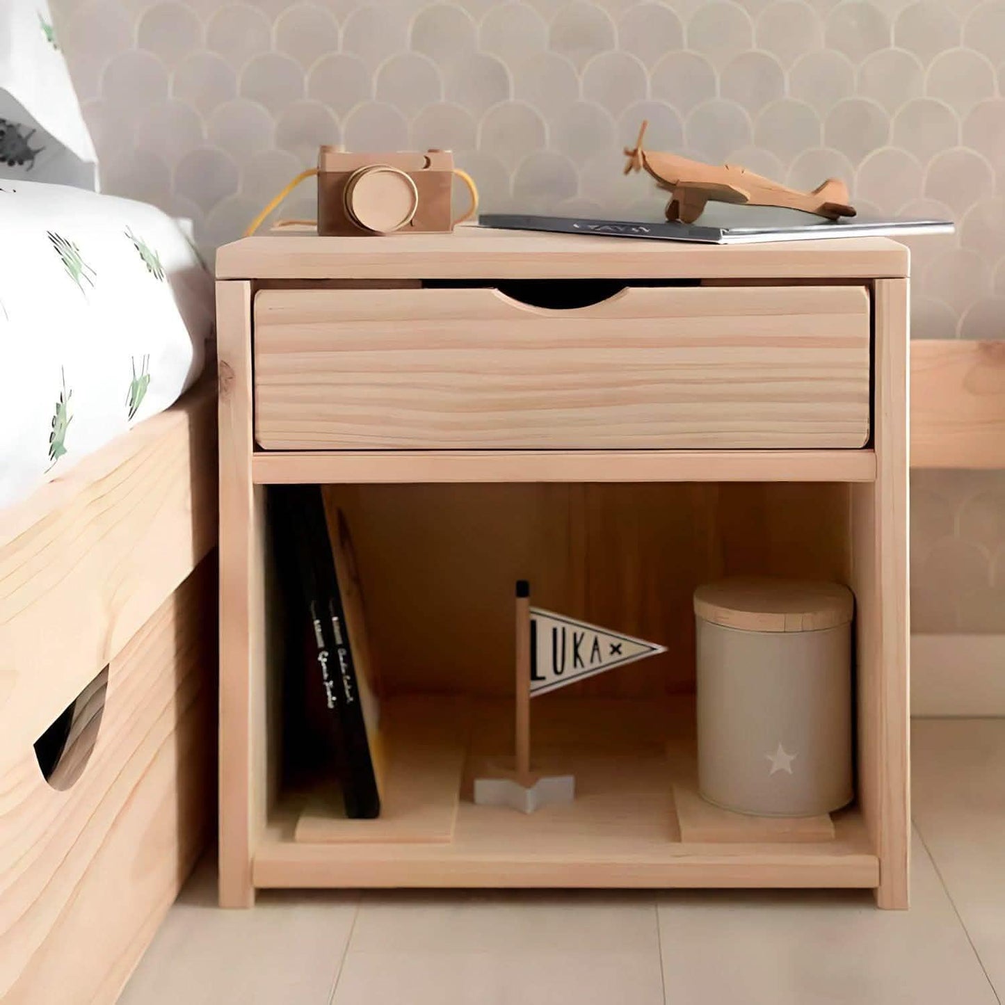 كومود خشب ام دي اف، 40*35*40 سم