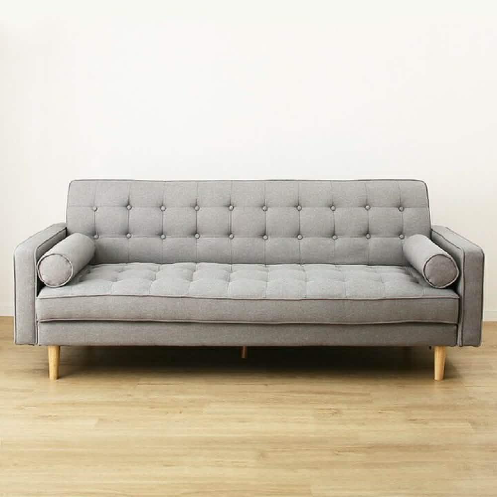 كنبة سرير خشب زان أحمر، 180*60*80 سم