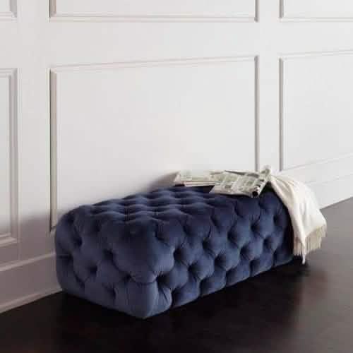 بانكيت خشب زان أحمر، 100*50*40 سم