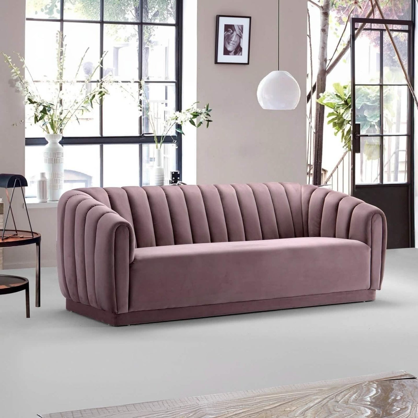 كنبة خشب زان أحمر، 210*60*70 سم