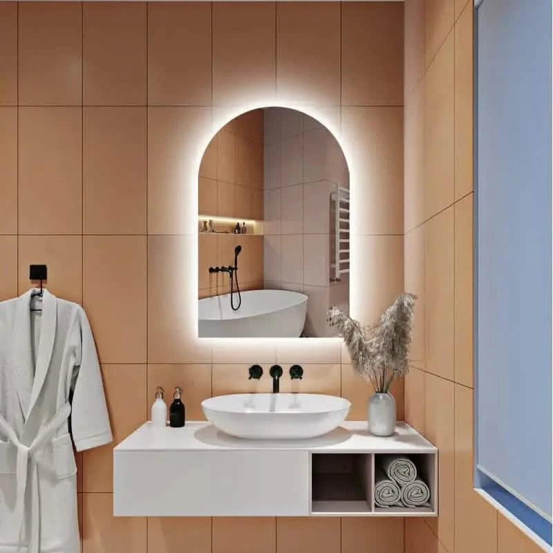 مرايا ليد جريش، 60*80 سم