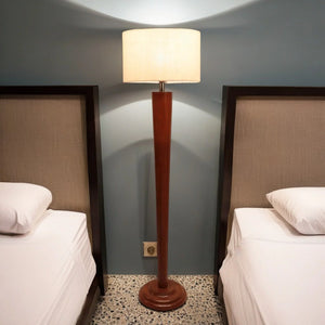 أباجورة أرضية خشب زان، 40*150 سم