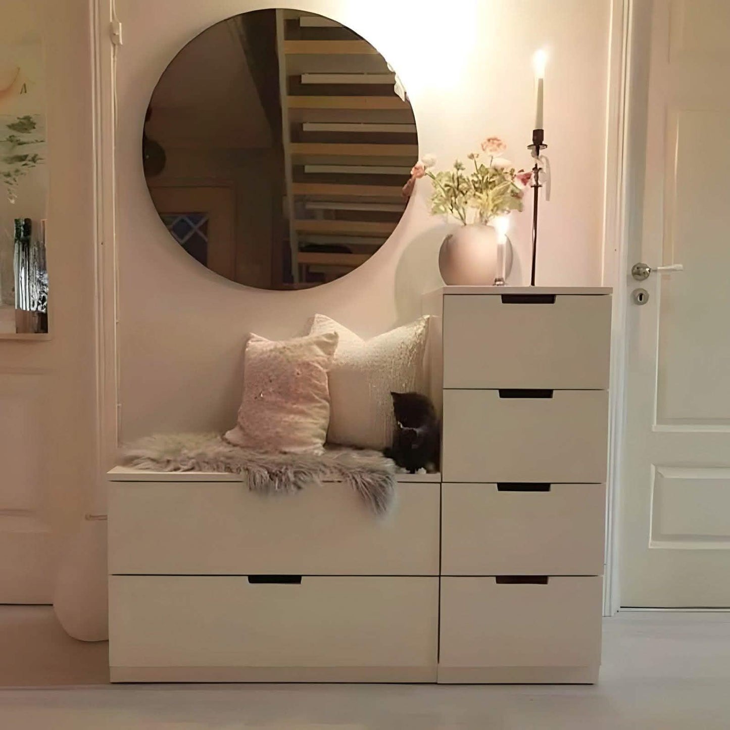 جزامة بمرايا، 110*35*110 سم