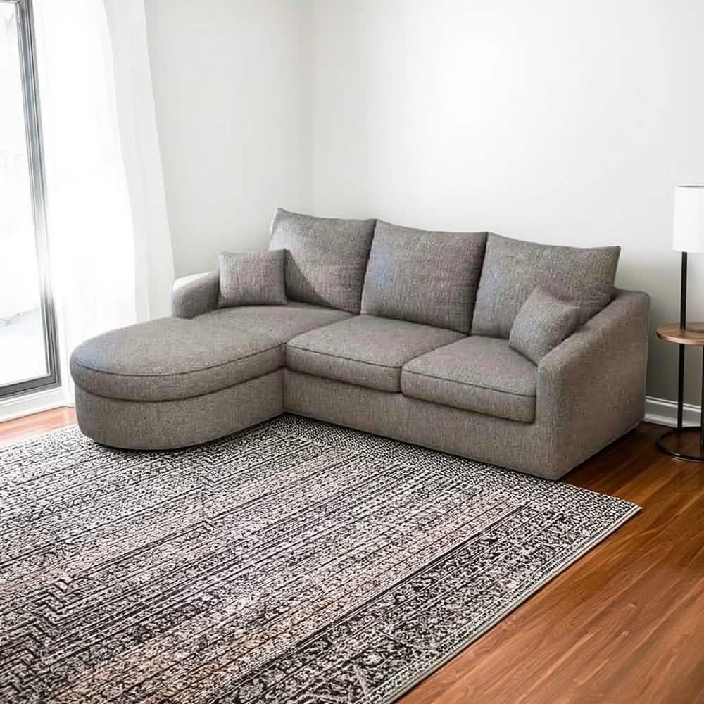 ركنة خشب زان أحمر، 220*150*75 سم