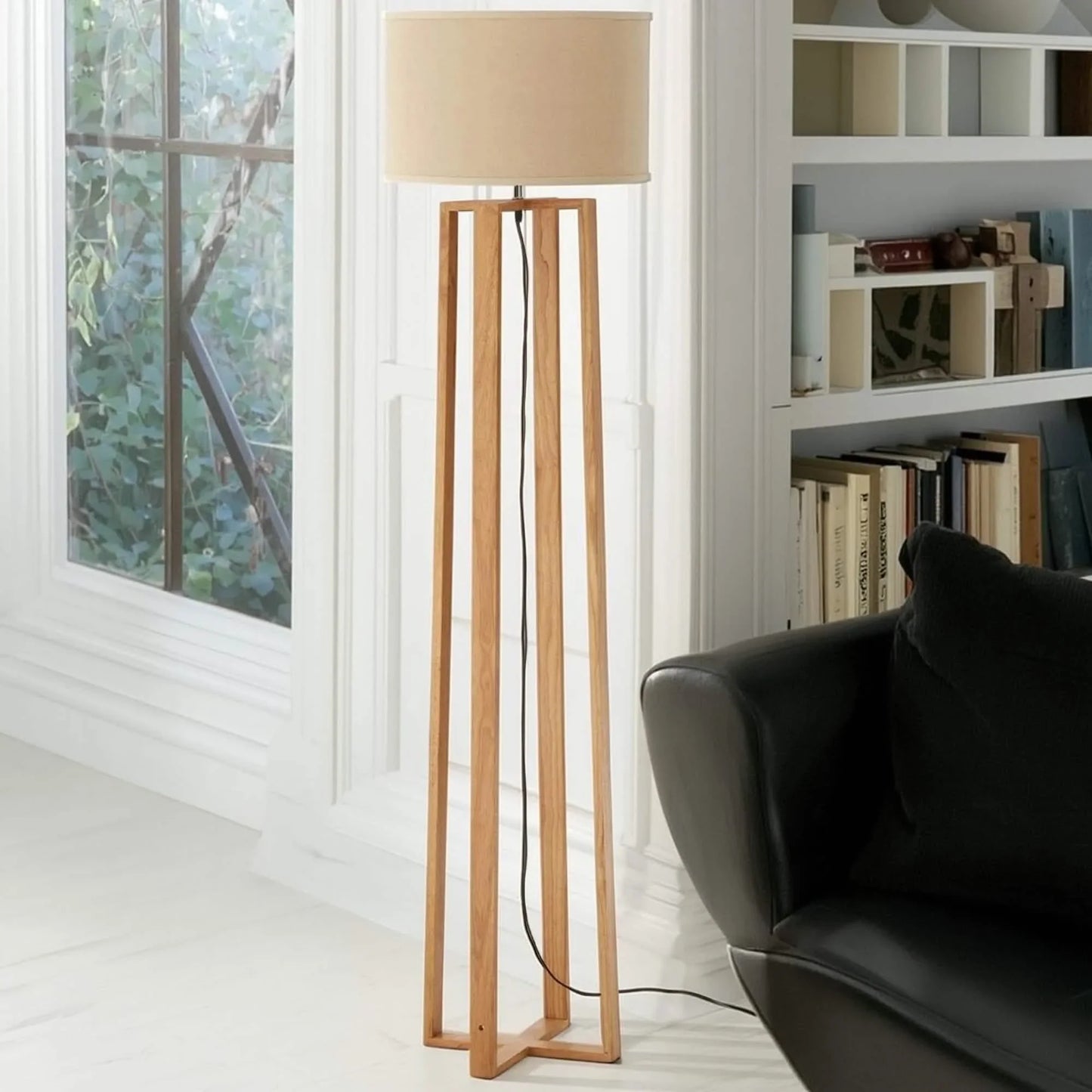 أباجورة أرضية خشب، 40*150 سم