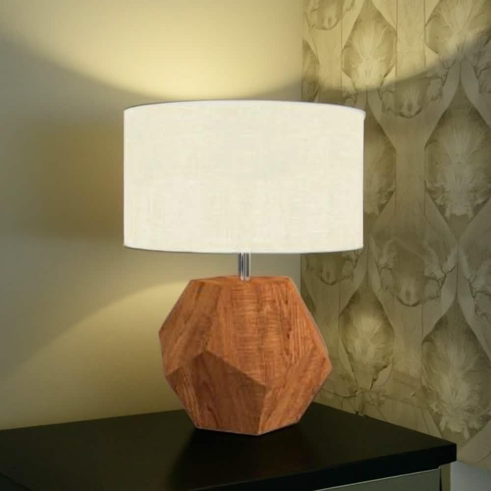 أباجورة خشب، 28*45 سم