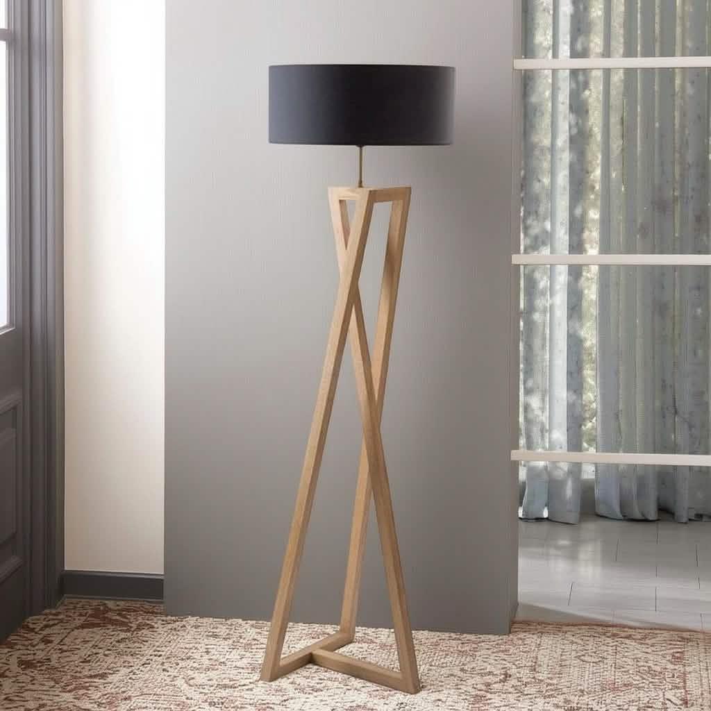 أباجورة أرضية خشب، 40*150 سم